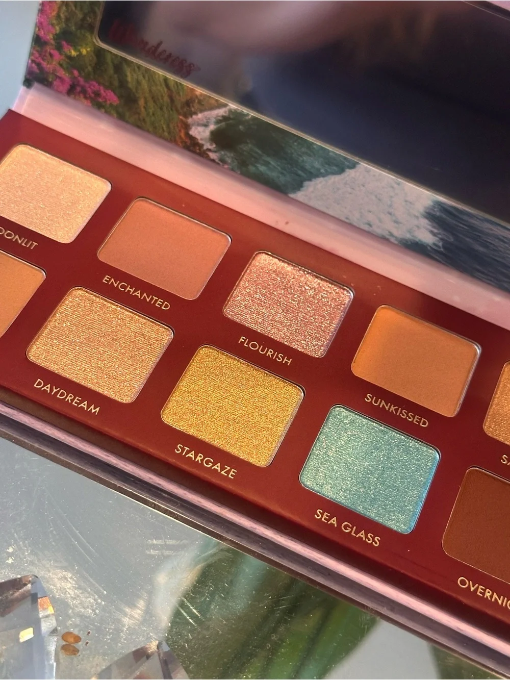 WANDER Beauty Wanderess Escape Eyeshadow Palette NIB Travel Neutral Glam Sealed